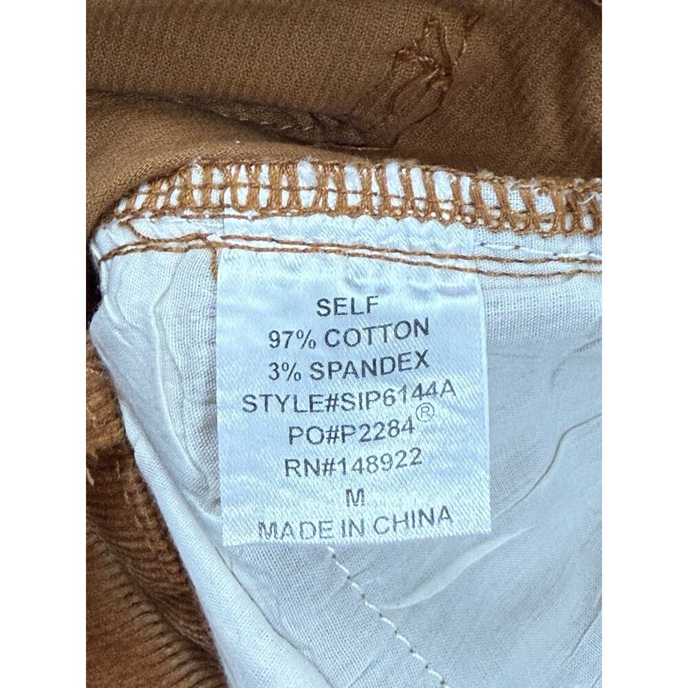 Corduroy Bootcut Flare Pants in Rust - Picture 15 of 16